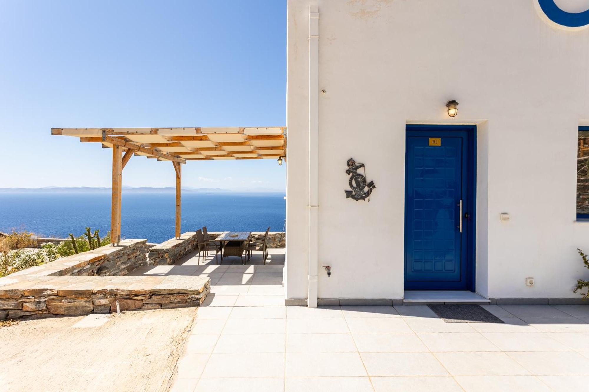 Live In Blue - Kea'S Myriad Shades Korissia  Exterior foto