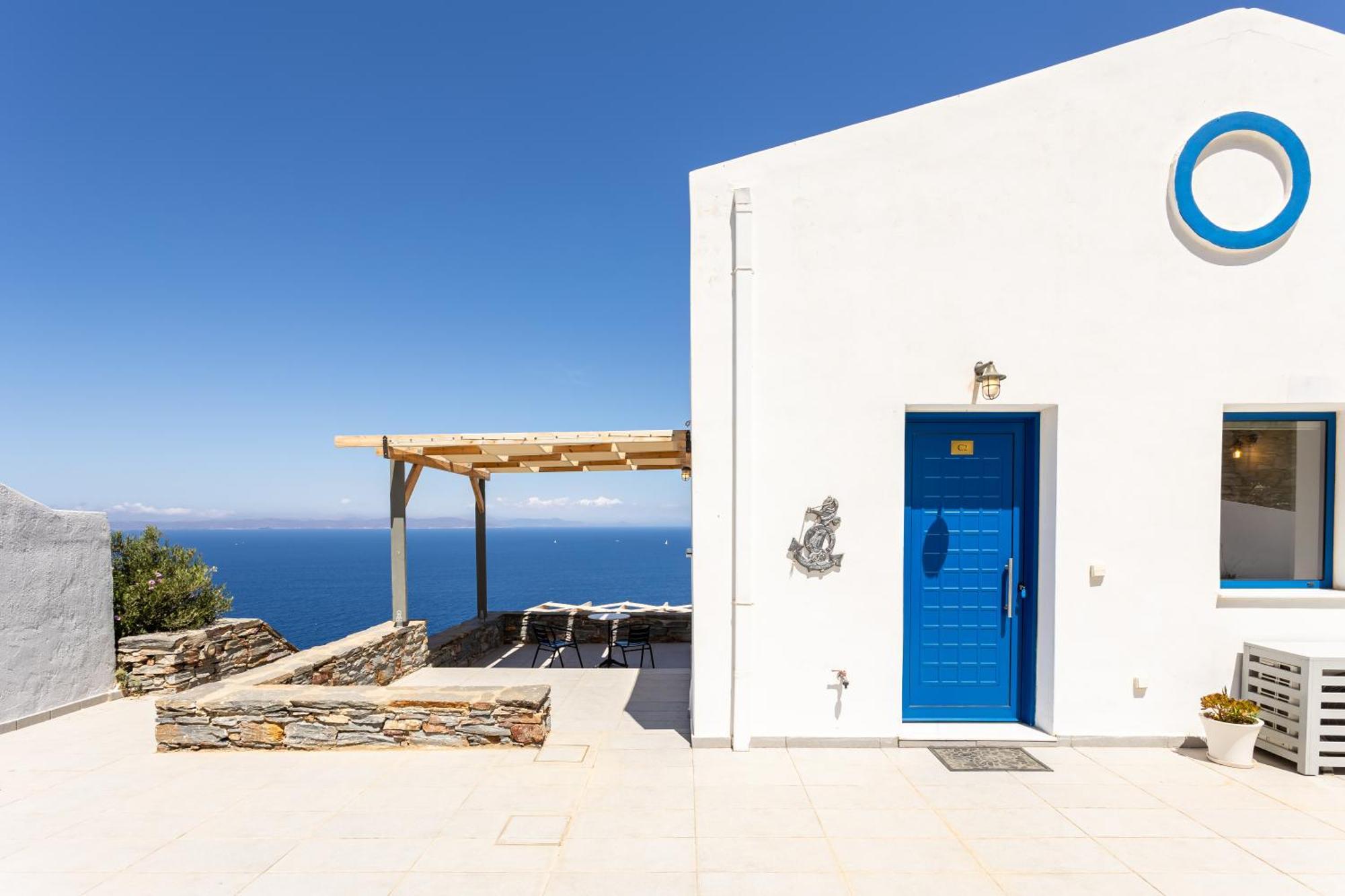 Live In Blue - Kea'S Myriad Shades Korissia  Exterior foto