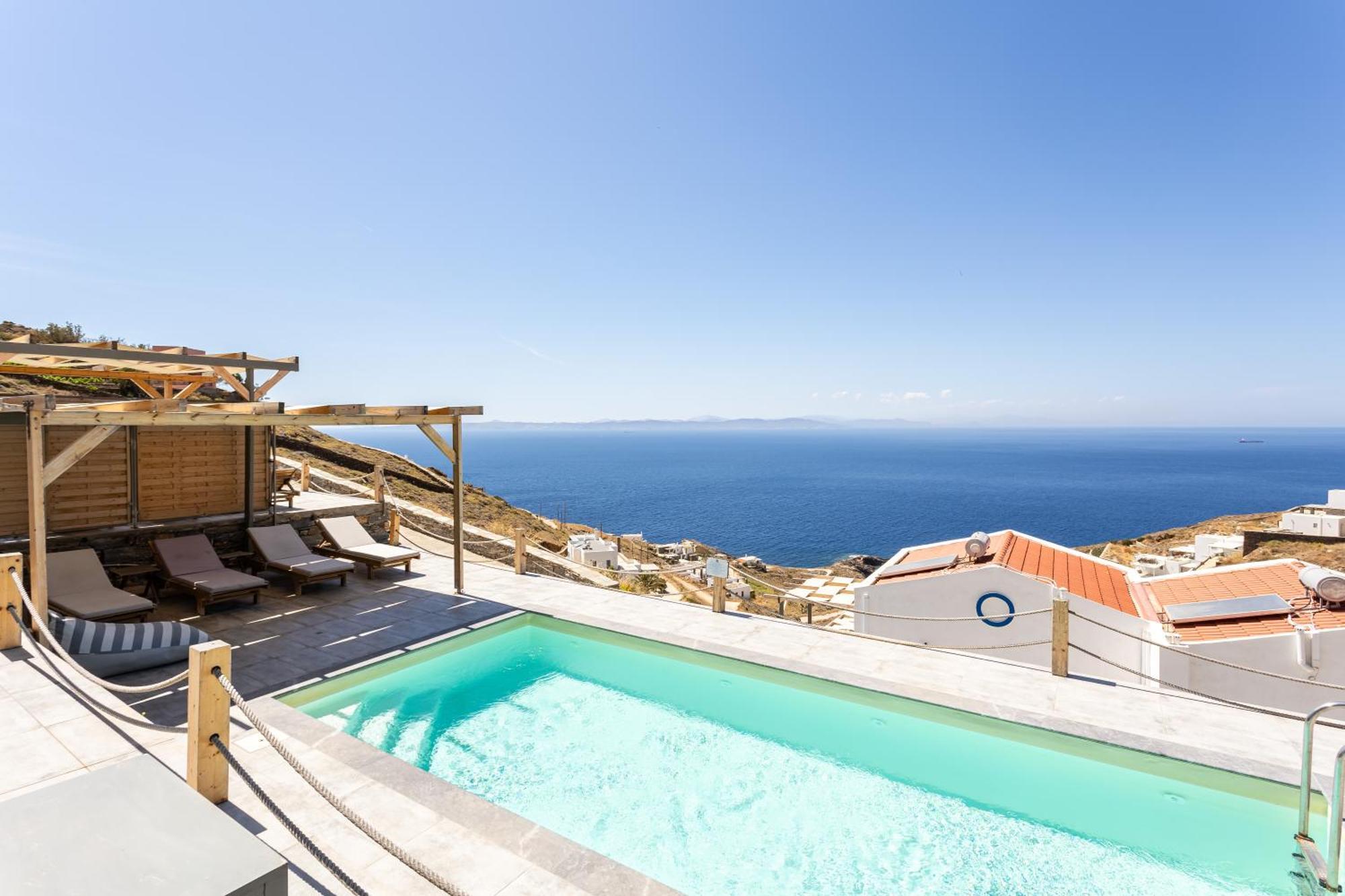 Live In Blue - Kea'S Myriad Shades Korissia  Exterior foto