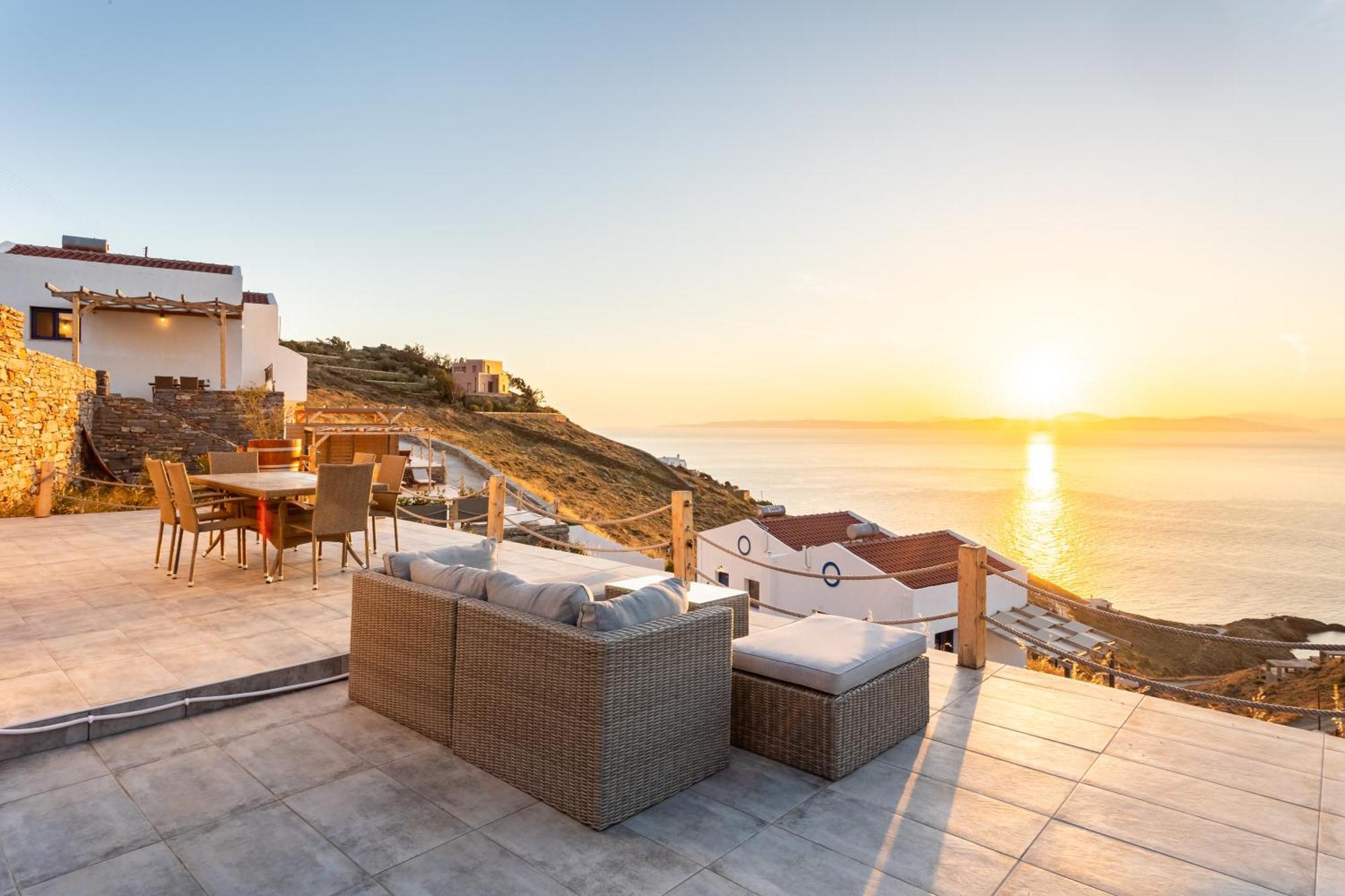 Live In Blue - Kea'S Myriad Shades Korissia  Exterior foto
