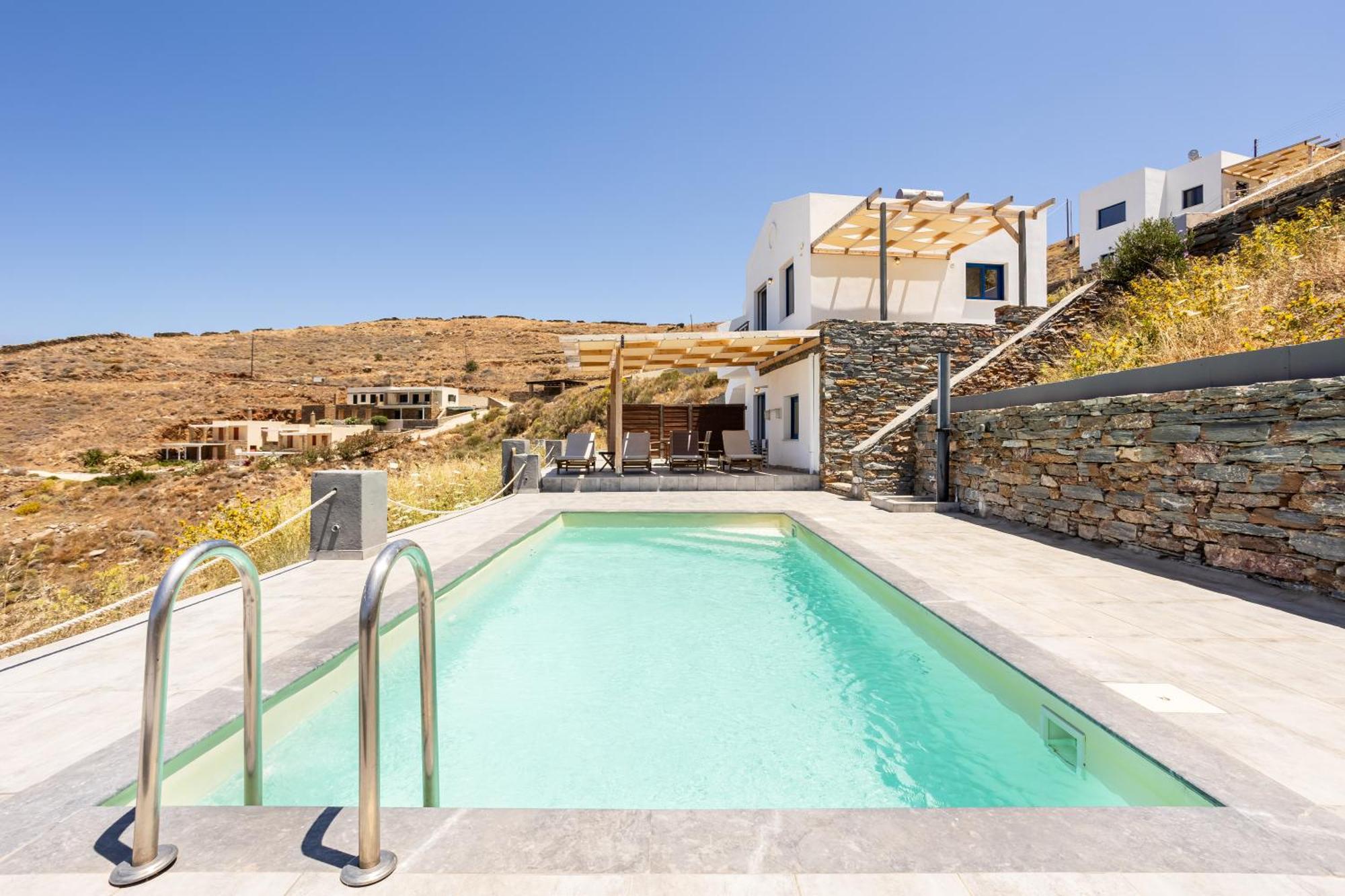Live In Blue - Kea'S Myriad Shades Korissia  Exterior foto