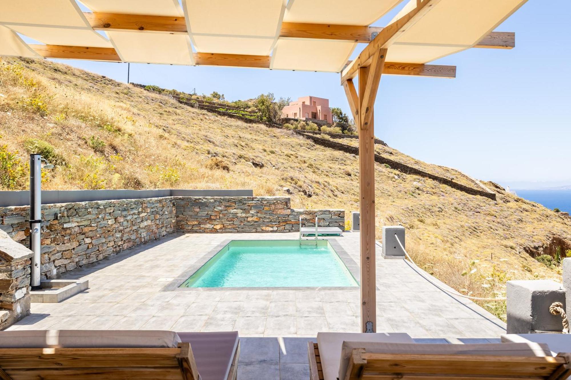 Live In Blue - Kea'S Myriad Shades Korissia  Exterior foto