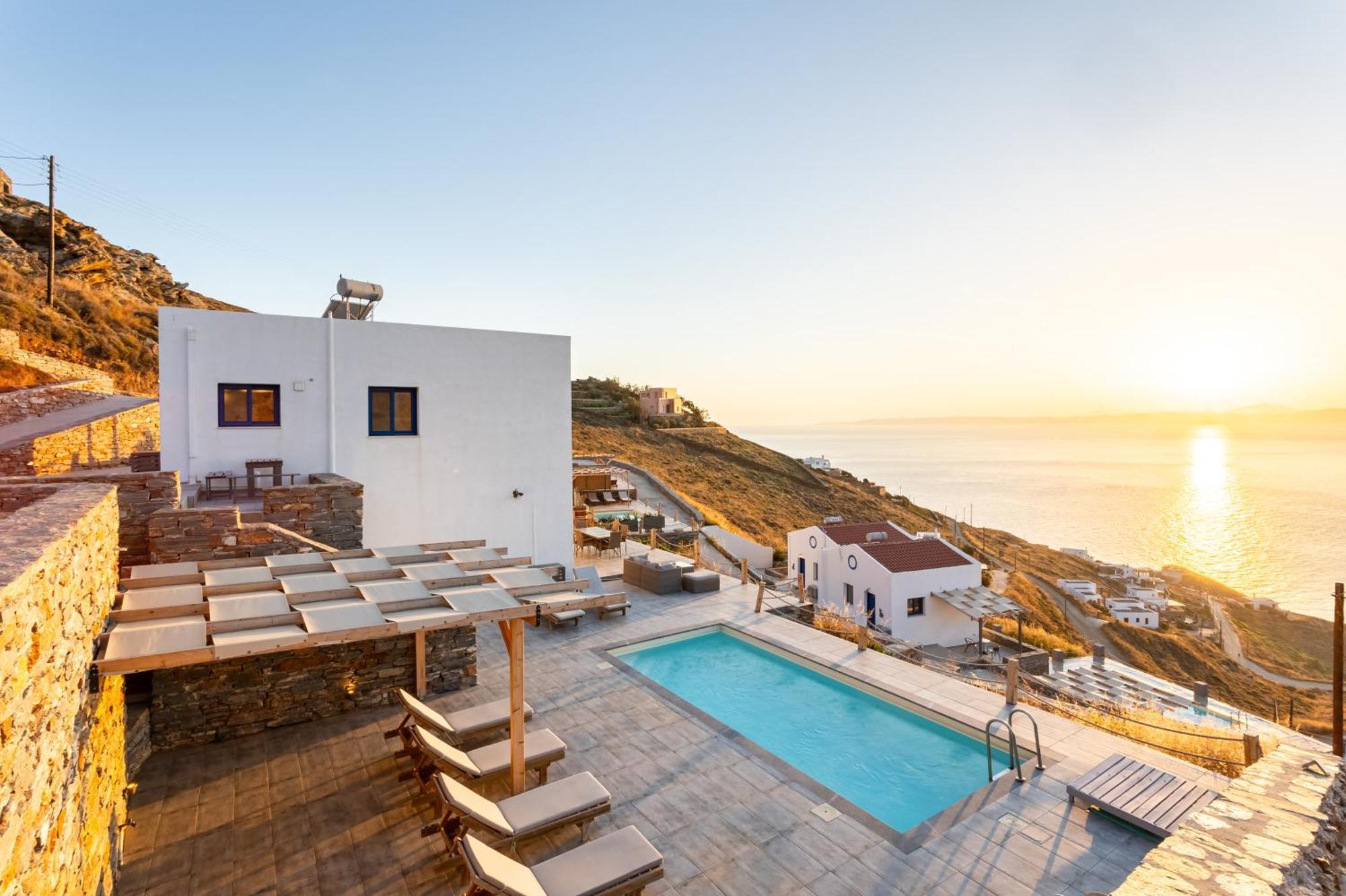 Live In Blue - Kea'S Myriad Shades Korissia  Exterior foto