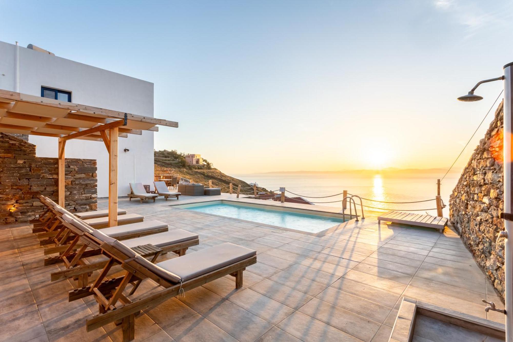 Live In Blue - Kea'S Myriad Shades Korissia  Exterior foto